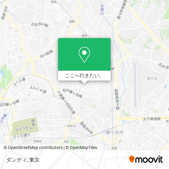 ダンディ地図