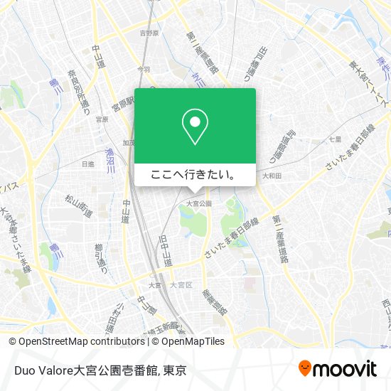 Duo Valore大宮公園壱番館地図