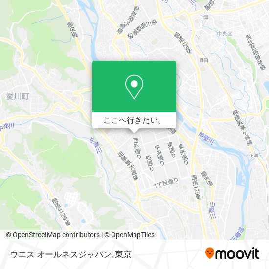 ウエス オールネスジャパン地図