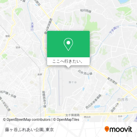 藤ヶ谷ふれあい公園地図