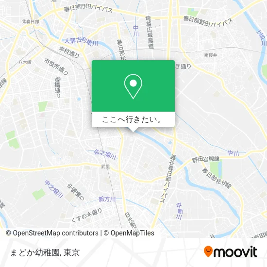 まどか幼稚園地図