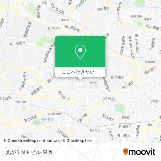光が丘Ｍｋビル地図