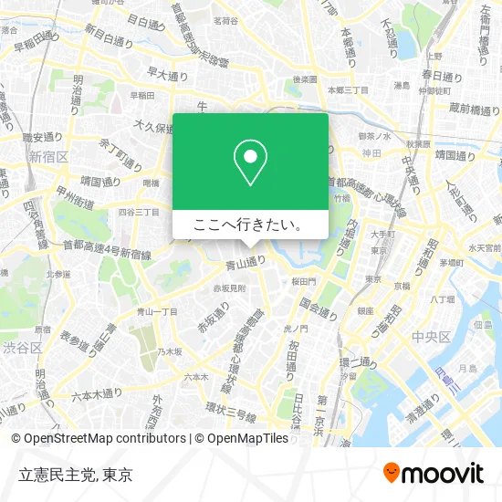 立憲民主党地図