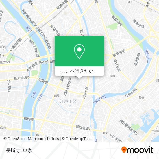 長勝寺地図