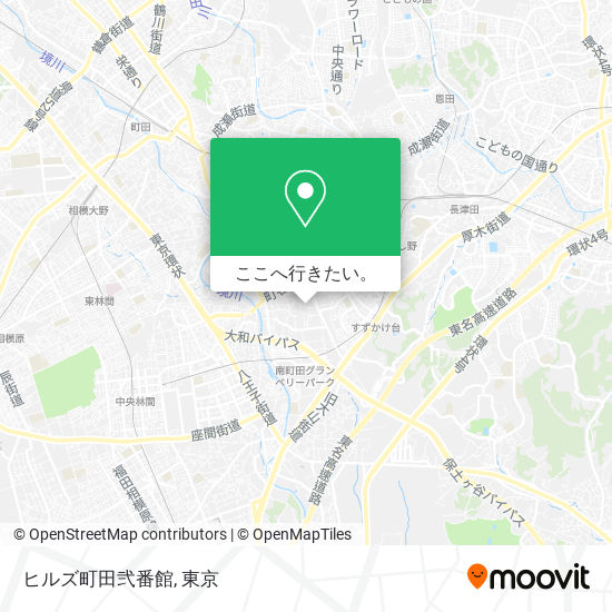 ヒルズ町田弐番館地図