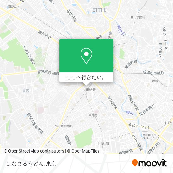 はなまるうどん地図