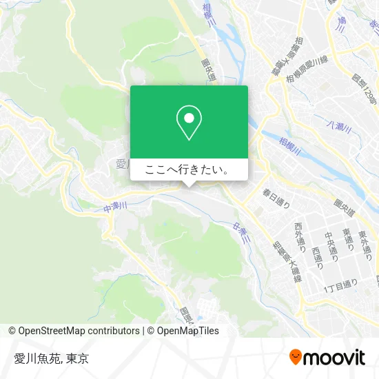 愛川魚苑地図