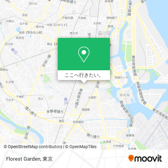 Florest Garden地図