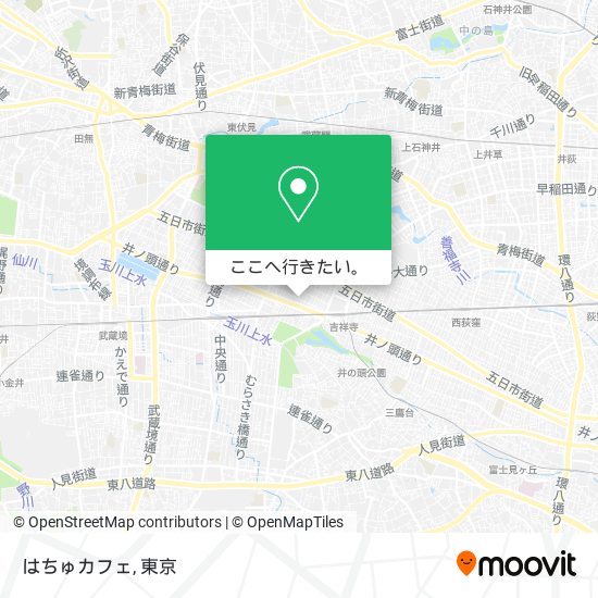 はちゅカフェ地図