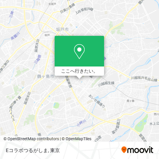 Eコラボつるがしま地図