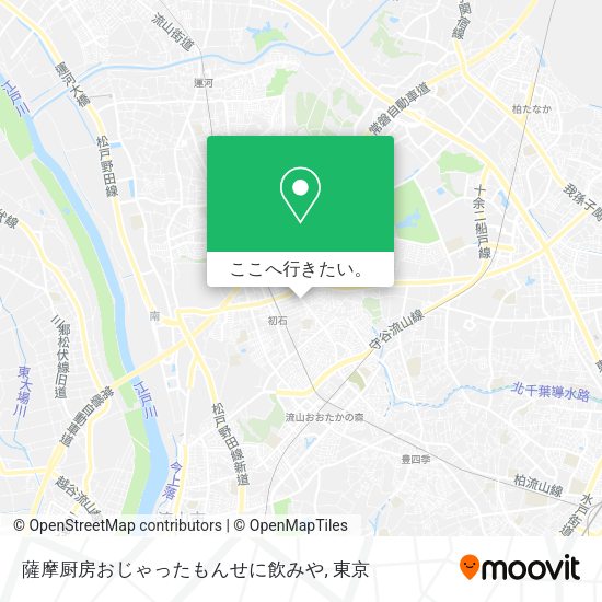 薩摩厨房おじゃったもんせに飲みや地図