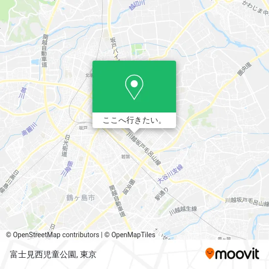 富士見西児童公園地図