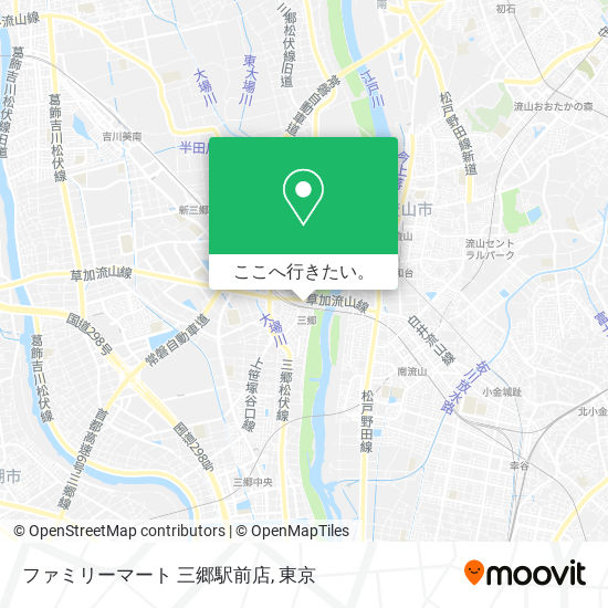 ファミリーマート 三郷駅前店地図