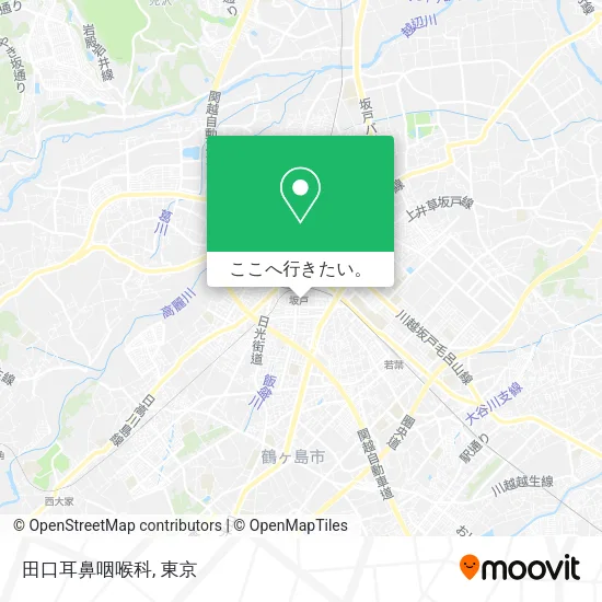 田口耳鼻咽喉科地図