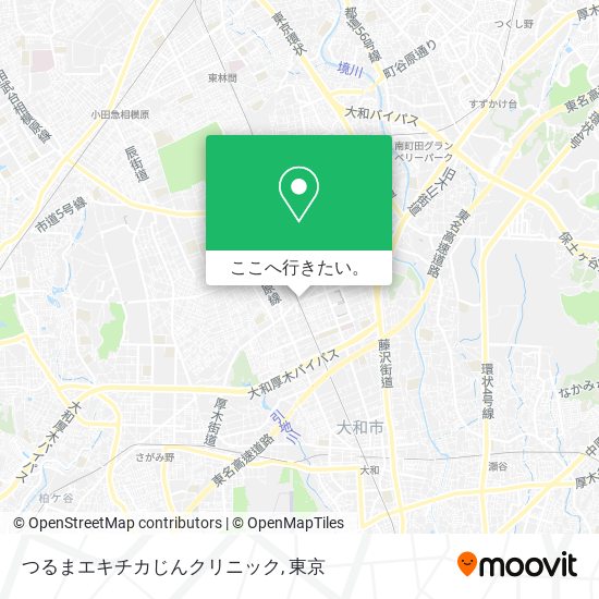 つるまエキチカじんクリニック地図