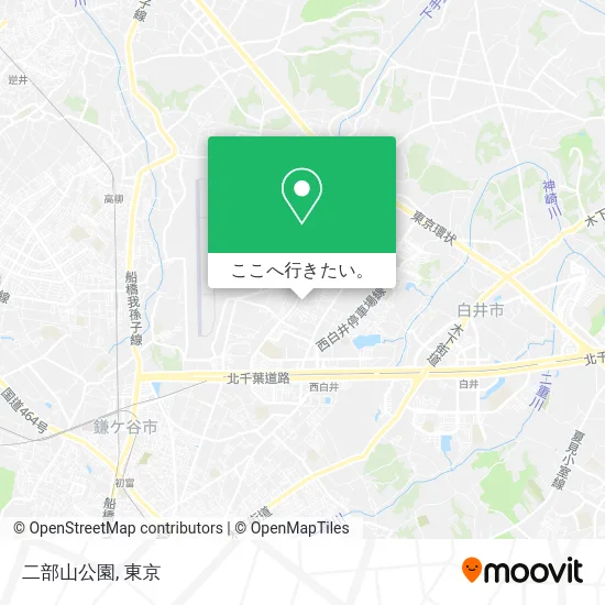 二部山公園地図