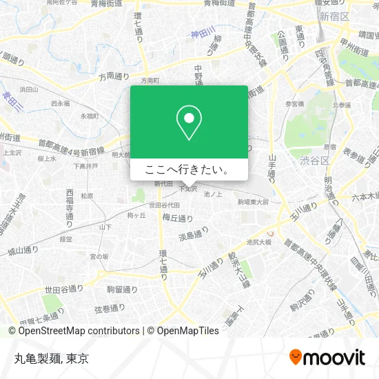丸亀製麺地図