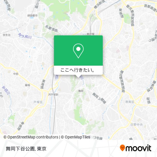 舞岡下谷公園地図