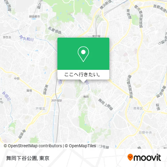 舞岡下谷公園地図