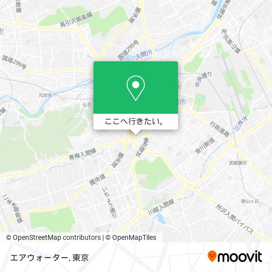 エアウォーター地図