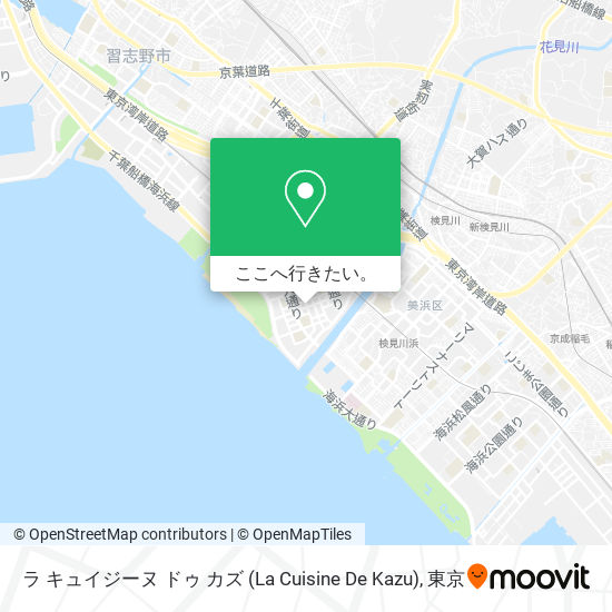 ラ キュイジーヌ ドゥ カズ (La Cuisine De Kazu)地図