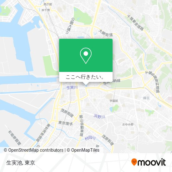 生実池地図