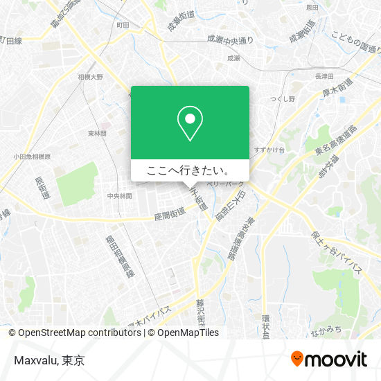 Maxvalu地図