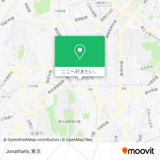 Jonathan's地図