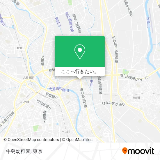 牛島幼稚園地図