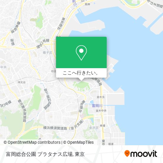 富岡総合公園 プラタナス広場地図