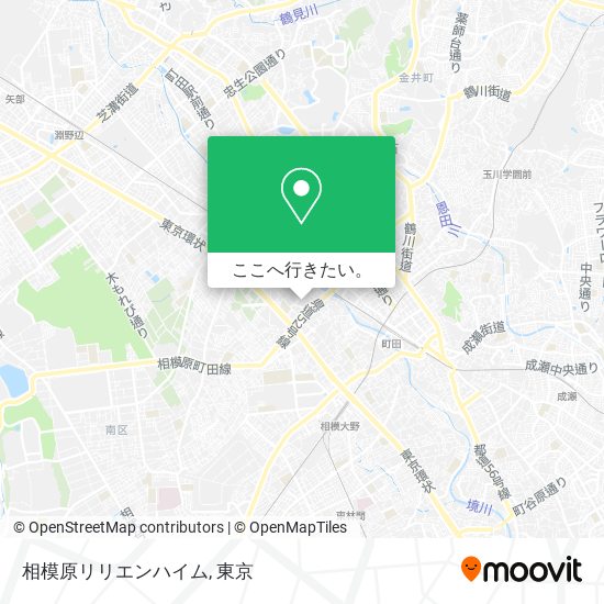 相模原リリエンハイム地図