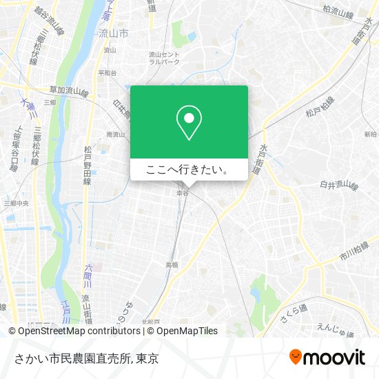 さかい市民農園直売所地図