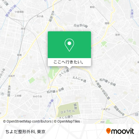 ちよだ整形外科地図