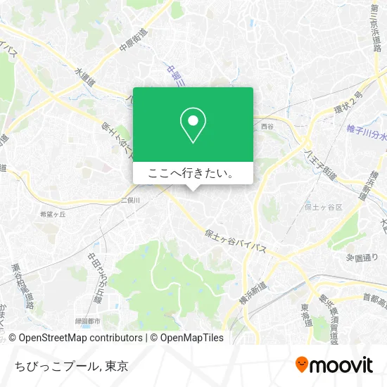 ちびっこプール地図