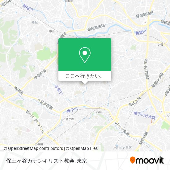 保土ヶ谷カナンキリスト教会地図