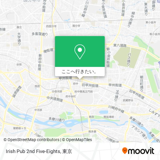 Irish Pub 2nd Five-Eights地図