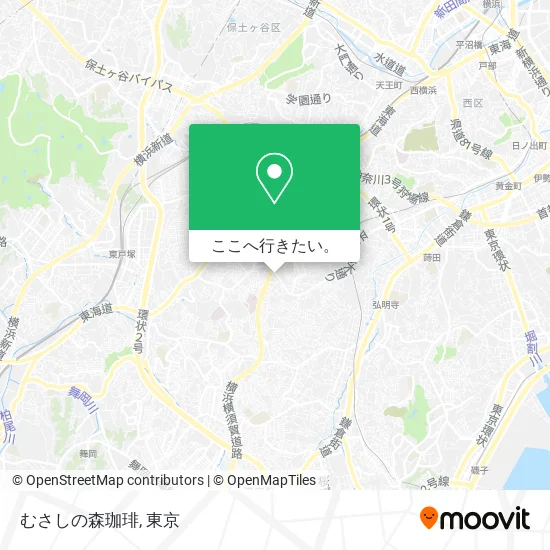 むさしの森珈琲地図
