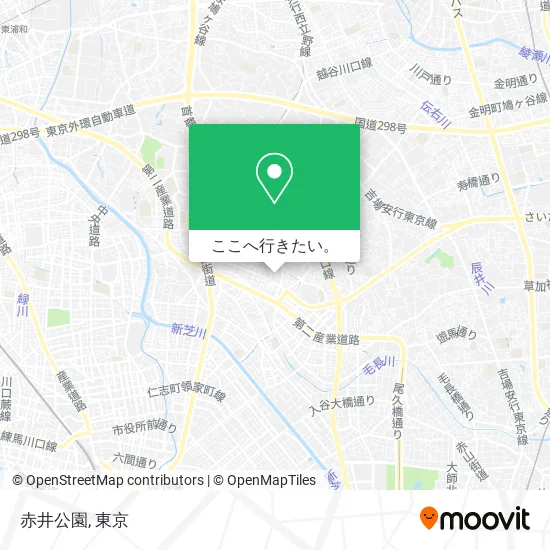 赤井公園地図