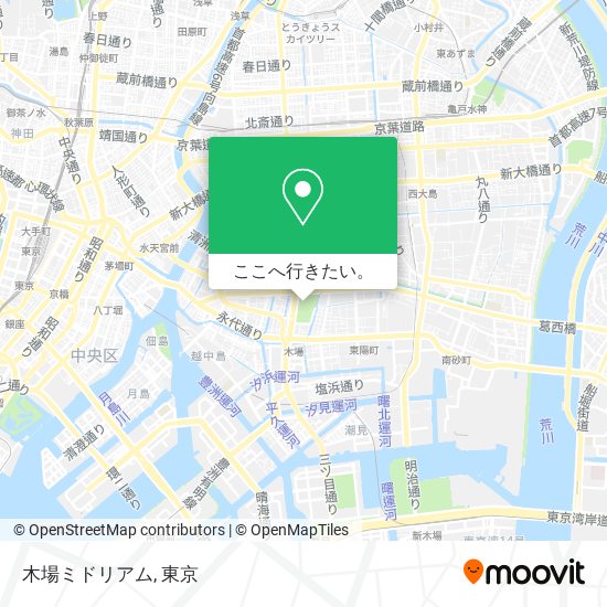 木場ミドリアム地図
