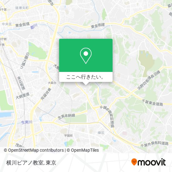 横川ピアノ教室地図