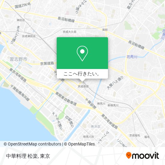 中華料理 松楽地図