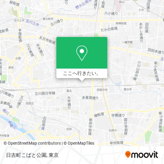 日吉町こばと公園地図