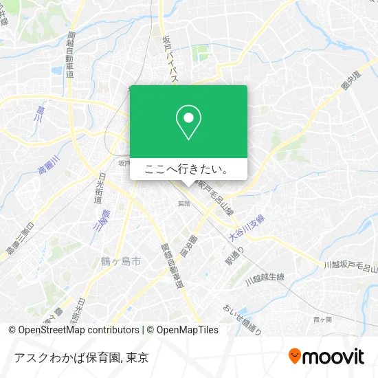 アスクわかば保育園地図