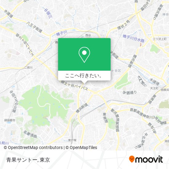 青果サントー地図