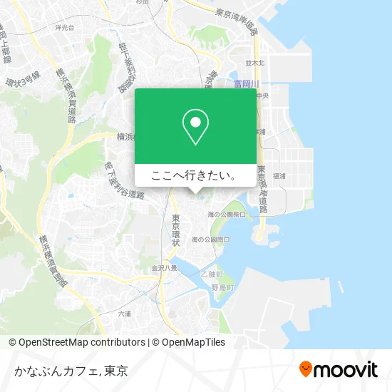 かなぶんカフェ地図