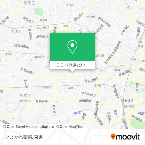 とよかわ薬局地図