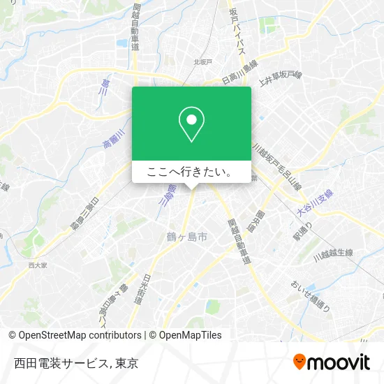 西田電装サービス地図