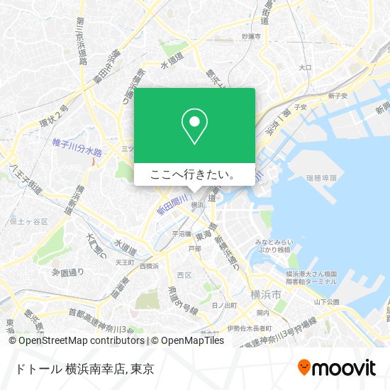 ドトール 横浜南幸店地図