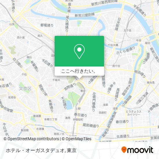 ホテル・オーガスタデュオ地図