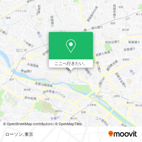 ローソン地図